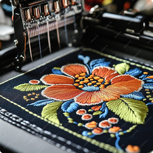 Tang embroidery